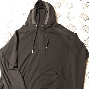 Used ladies black zipper hoodie- Calvin Klein